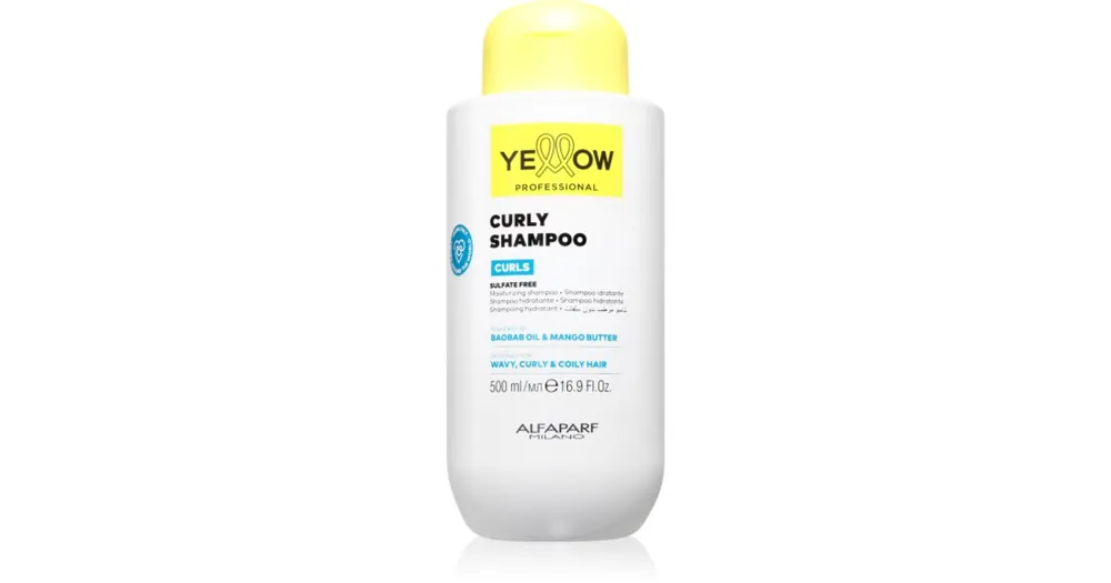Végkiárusítás Yellow ProfessionalCurls Curly Shampoo sampon a hullámos és göndör hajra