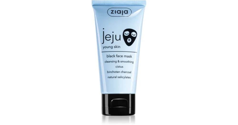 Legjobb ár ZiajaJeju Young Skin tisztító fekete maszk a fiatal arcbőrre
