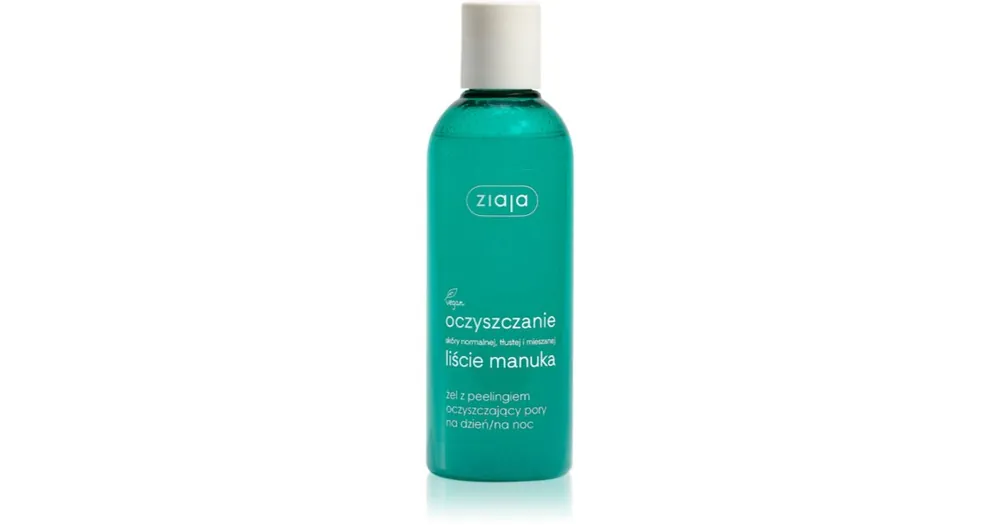 ZiajaManuka Tree Purifying peeling tisztító gél a pórusok összehúzására Bestseller