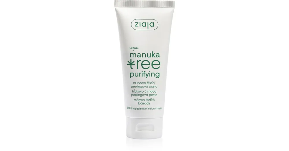 ZiajaManuka Tree Purifying tisztító peelinges paszta normál és zsíros bőrre Szuper akció