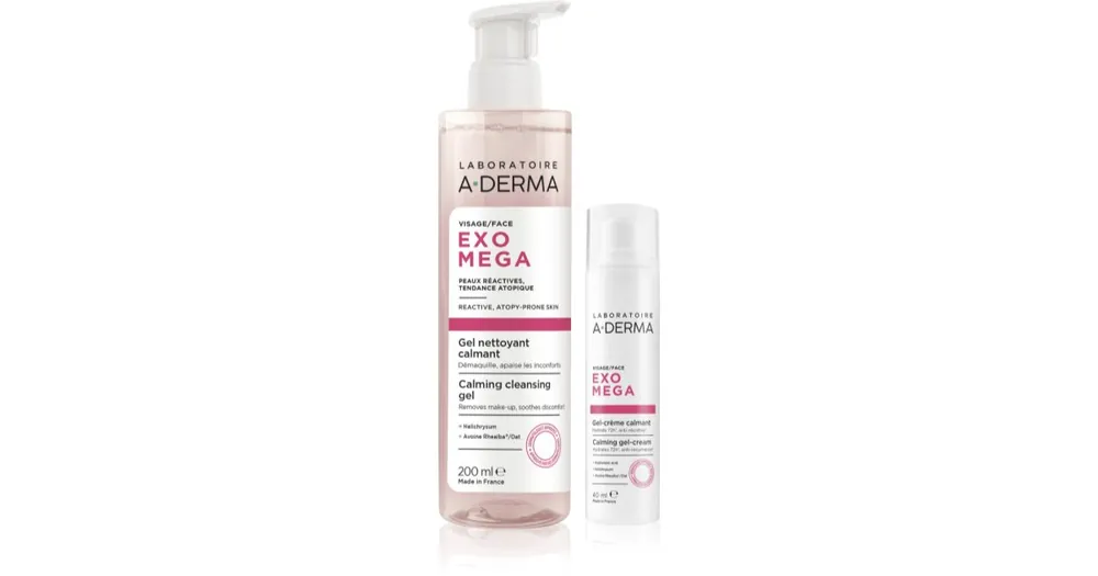 A-DermaExomega Calming Set szett száraz és atópiás bőrre Vedd meg most