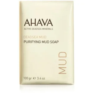 AHAVADead Sea Mud tisztító szappal sárral Szuper akció