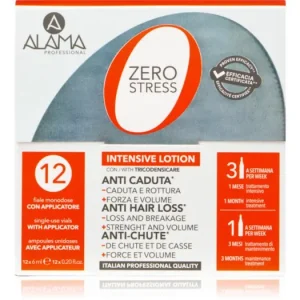Kiárusítás Alama ProfessionalZero Stress Intensive Hair Loss Lotion ampullák hajhullás ellen