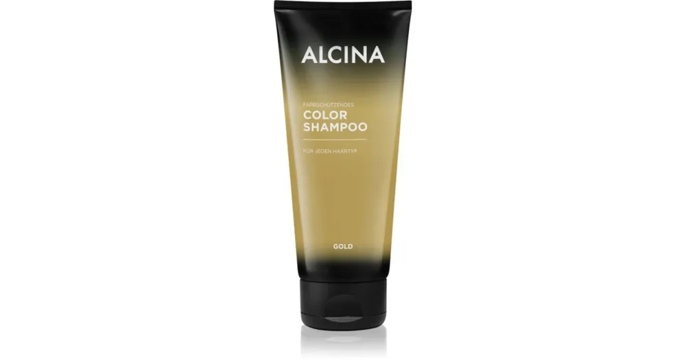 Vedd meg online AlcinaColor Gold sampon a szőke meleg árnyalataiért