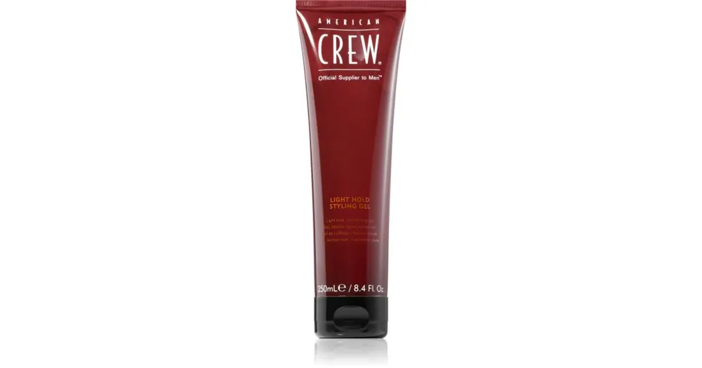 American CrewStyling Light Hold Styling Gel hajzselé könnyű fixálás Azonnali szállítás