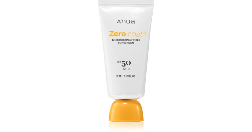 Rendeld meg most AnuaZero-Cast Moisturizing Finish Sunscreen hidratáló védőkrém SPF 50