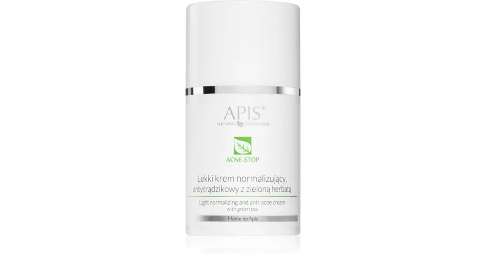 Apis Natural CosmeticsAcne-Stop Home TerApis faggyútermelés csökkentő és pattanás elleni gyengéd krém Kihagyhatatlan ajánlat