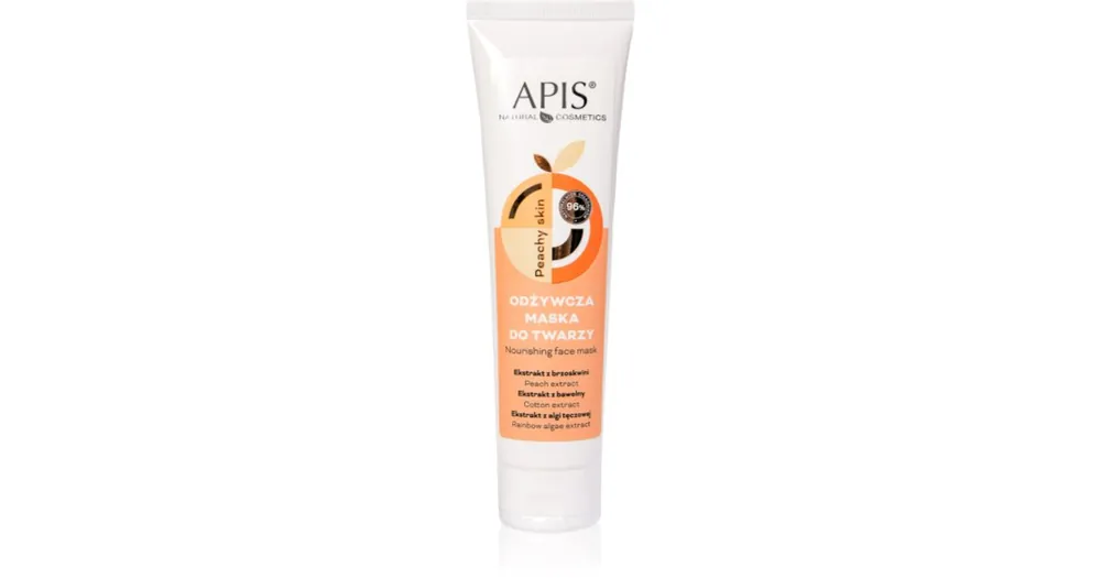 Apis Natural CosmeticsPeachy Skin arcmaszk tápláló hatással Árcsökkenés