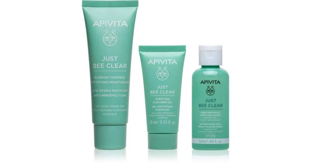 ApivitaJust Bee Clear Routine Mini Set szett pattanások ellen Akció