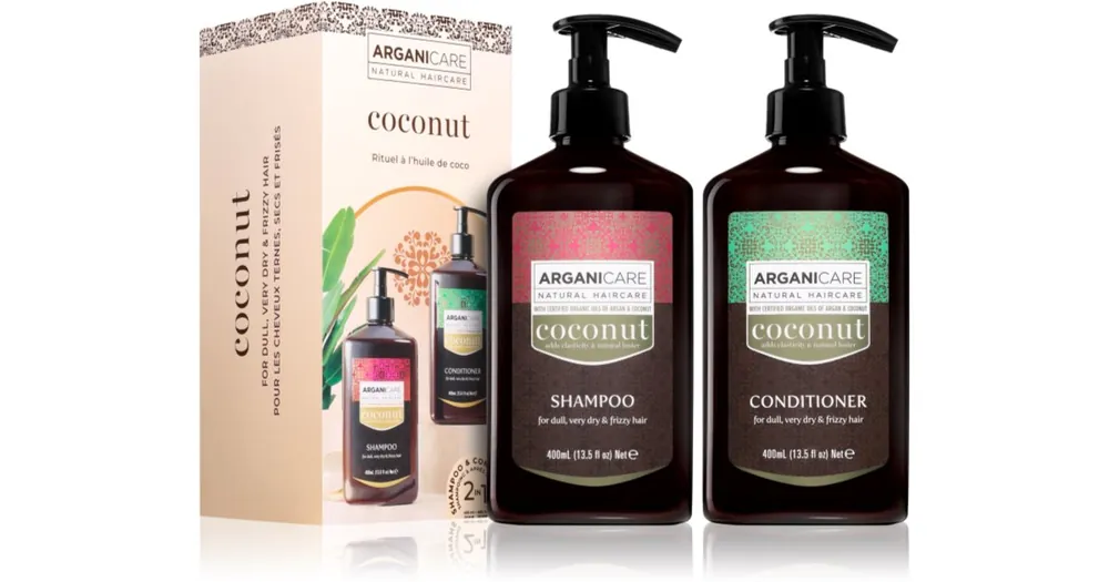 ArganicareCoconut Set ajándékszett a táplálásért és hidratálásért Ajánlat