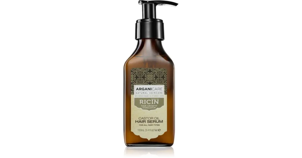 Szezonális akció ArganicareRicin Castor Oil Hair Serum hajszérum minden hajtípusra