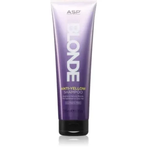 Expressz szállítás ASPSystem Blonde Anti-Yellow élénkítő sampon szőke és ősz hajra