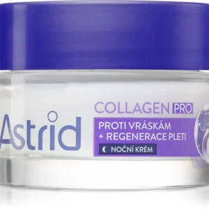 AstridCollagen PRO éjszakai krém az öregedés összes jele ellen regeneráló hatással Szuper akció