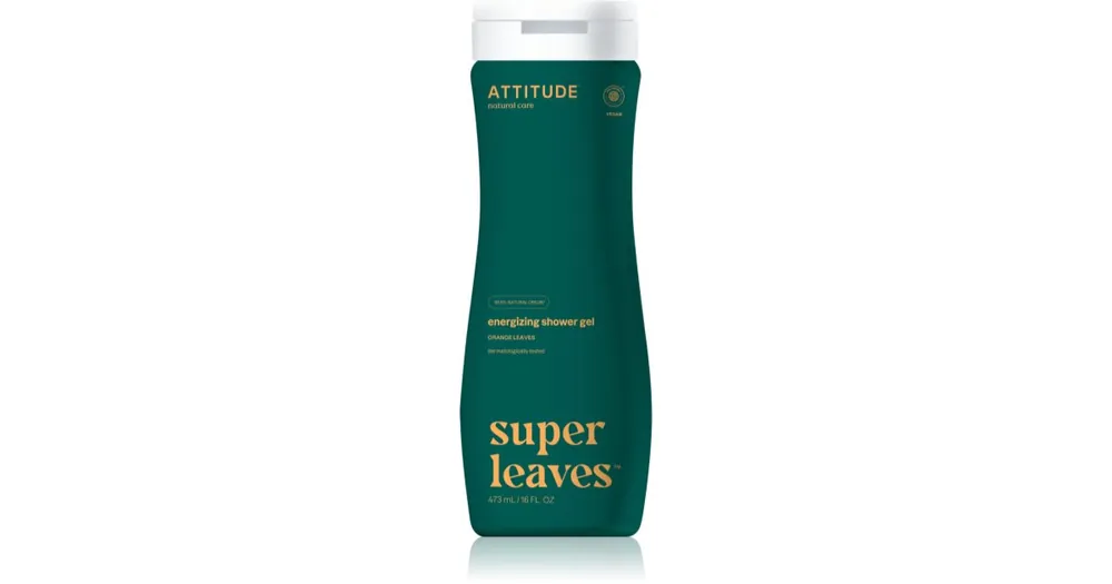 Biztonságos vásárlás AttitudeSuper Leaves Orange Blossom & Eucalyptus tusfürdő gél