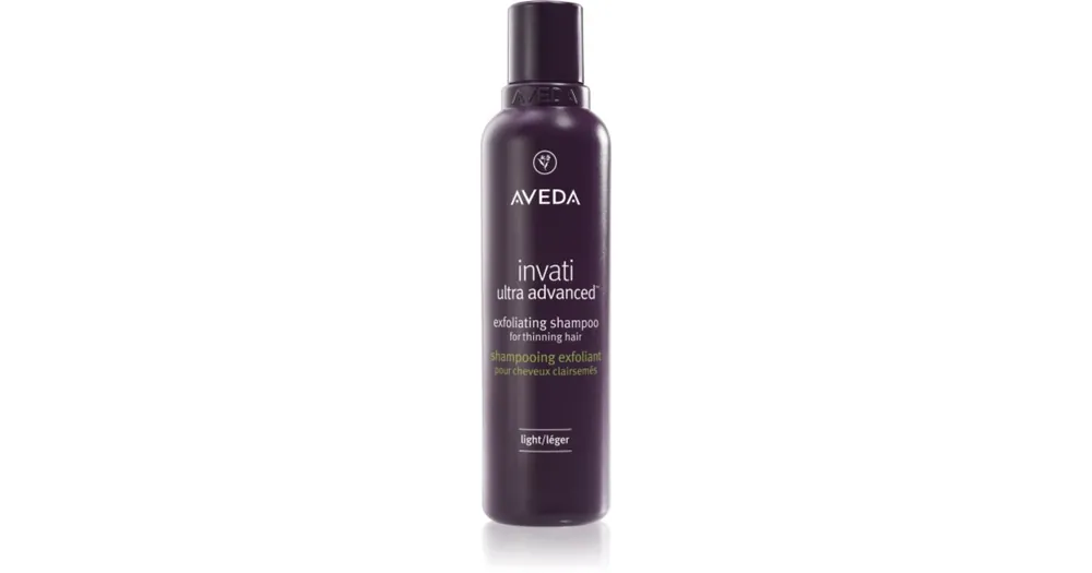 AvedaInvati Ultra Advanced™ Exfoliating Shampoo Light finom állagú tisztító sampon peeling hatással Szuper akció