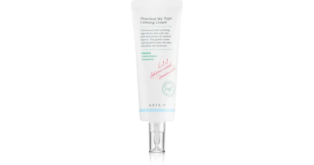 Ajánlat AXIS-Y6+1+1 Advanced Formula Heartleaf My Type Calming Cream gyengéd géles krém az érzékeny bőr megnyugtatásához és erősítéséhez