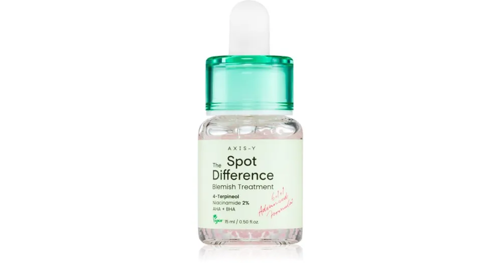Olcsó AXIS-Y6+1+1 Advanced Formula Spot The Difference Blemish Treatment helyi ápolás pattanásos bőrre az érzékeny arcbőrre
