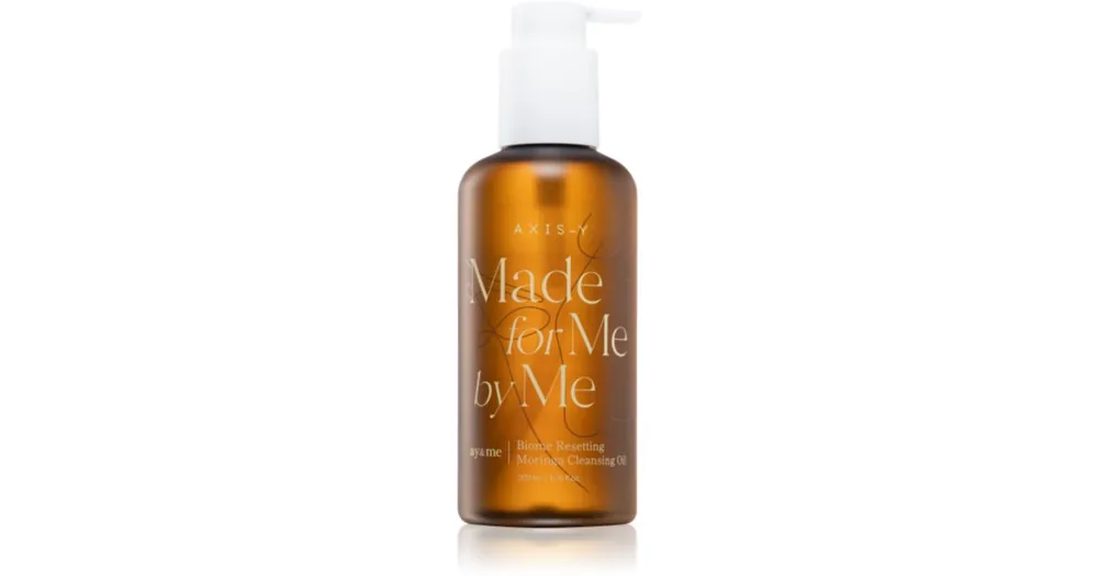 AXIS-Yay&me Biome Resetting Moringa Cleansing Oil mélyen tisztító olaj az élénk bőrért Ne maradj le