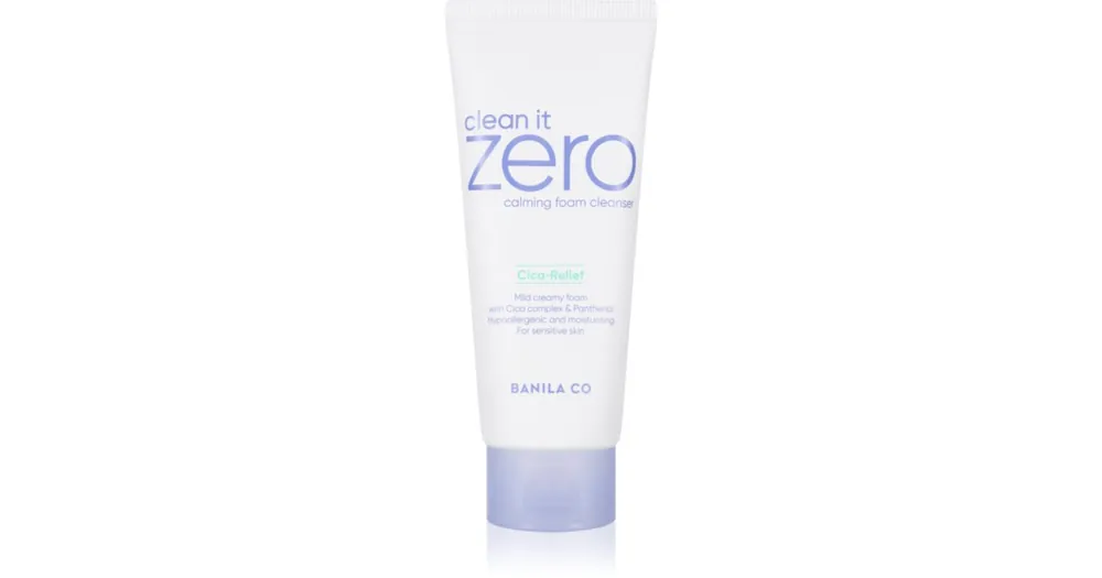 Kedvezményes ár Banila Co.clean it zero calming krémes tisztító hab az érzékeny bőr megnyugtatásához és erősítéséhez