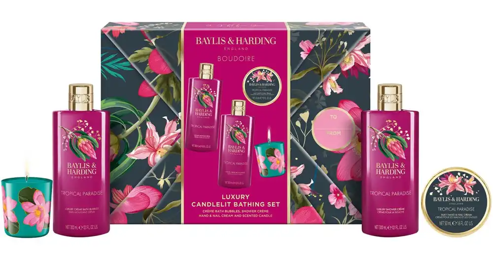 Biztonságos fizetés Baylis & HardingBoudoire Tropical Paradise ajándékszett