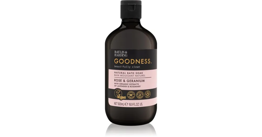Baylis & HardingGoodness Rose & Geranium habfürdő virág illattal Olcsóbb