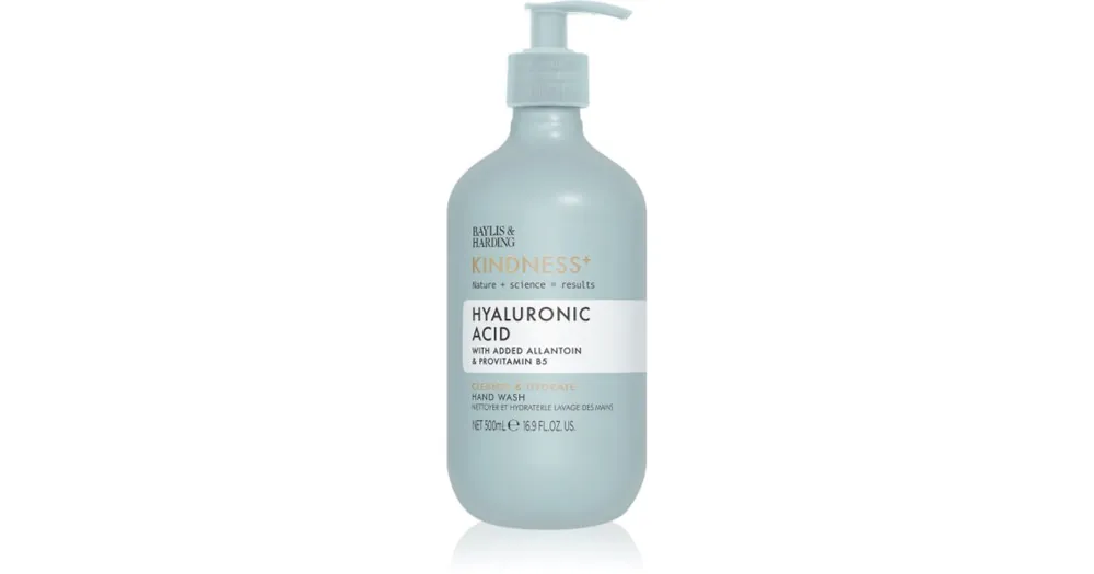 Baylis & HardingKindness+ Hyaluronic Acid folyékony szappan hidratáló hatással Azonnal elérhető