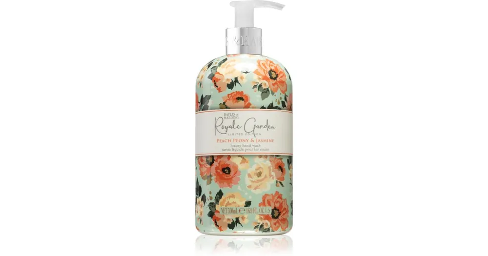 Expressz kézbesítés Baylis & HardingRoyale Garden Peach, Peony & Jasmine folyékony szappan
