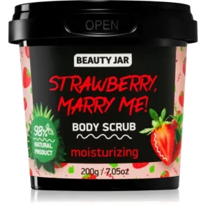 Prémium Beauty JarStrawberry, Marry Me! hidratáló testpeeling
