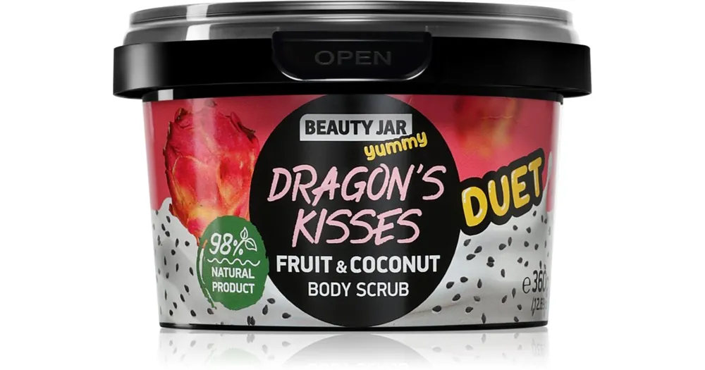 Kiárusítás Beauty JarYummy Dragon‘s Kisses testpeeling
