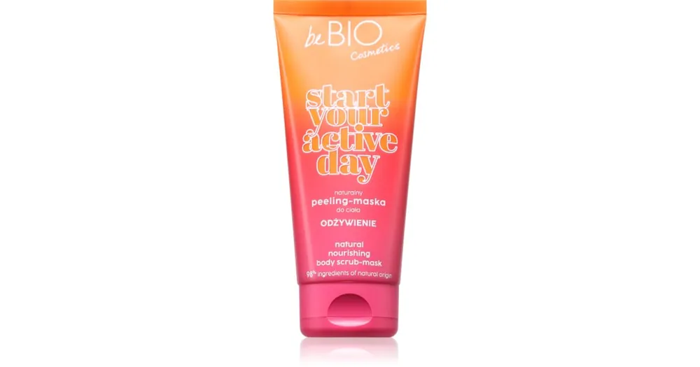 Olcsóbb beBIOStart Your Active Day testápoló peeling