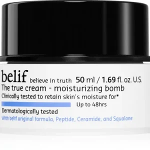Kedvezményes ár belifThe True Cream Moisturizing Bomb mélyen hidratáló krém s ceramidy a peptidy