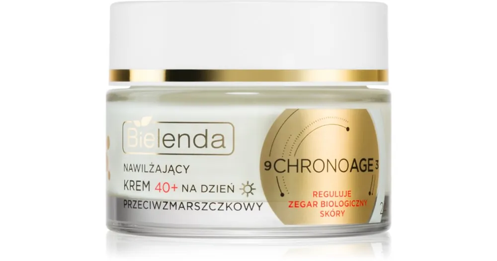 Biztonságos fizetés BielendaCHRONO AGE 24 H nappali hidratáló krém a bőröregedés ellen 40+