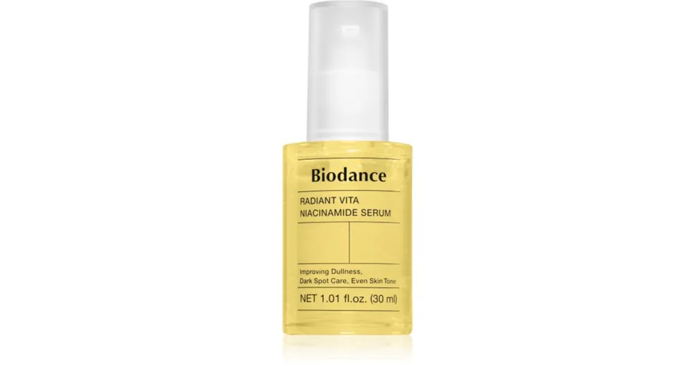 BiodanceRadiant Vita Niacinamide Serum élénkítő szérum hidratáló hatással Vásárlói kedvenc