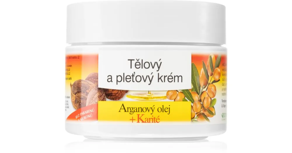 Akció Bione CosmeticsArgan Oil + Karité arckrém az egész családnak