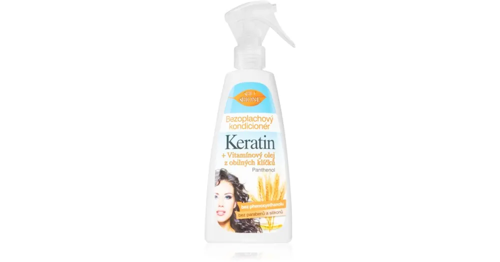 Bestseller Bione CosmeticsKeratin + Grain öblítést nem igénylő spray kondicionáló