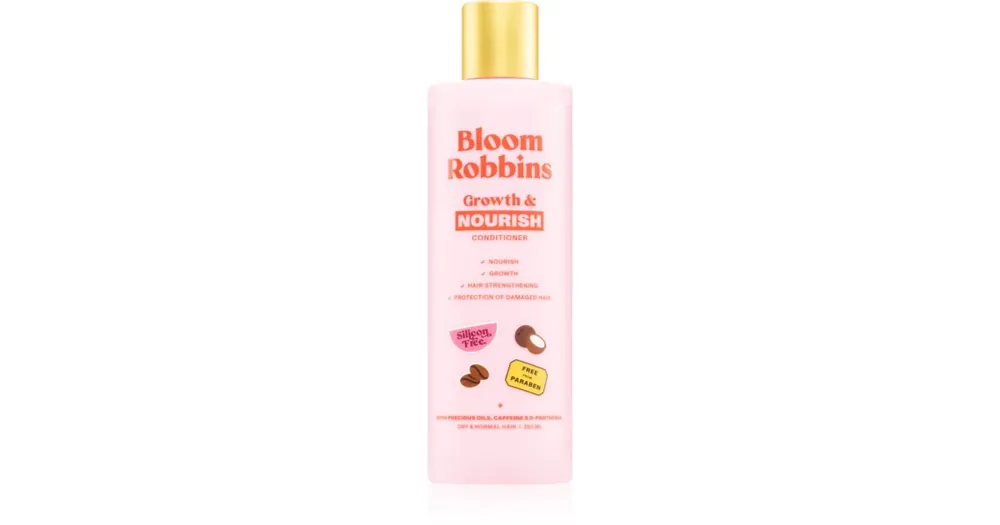 Bloom RobbinsGrowth & Nourish kondicionáló táplált és fényes hatásért Akció