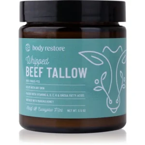 Body RestoreWhipped Beef Tallow Balm Eucalyptus & Mint tápláló testkrém Outlet