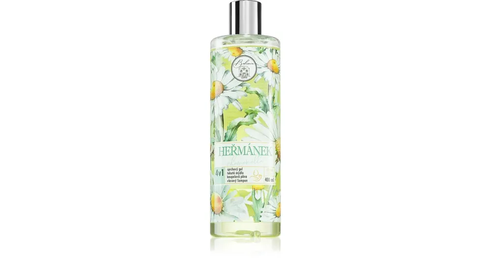 Bohemia GiftsChamomile tisztító gél testre és hajra 4 in 1 Utolsó esély