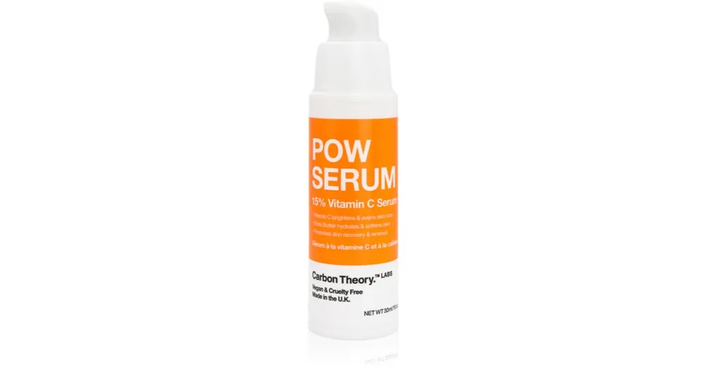 Carbon TheoryPow Serum 15% Vitamin C fényesítő hatású arcszérum C vitamin Legnépszerűbb