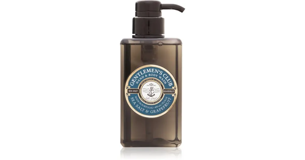 CastelbelGentlemen‘s Club Sea Salt & Grapefruit folyékony szappan kézre és testre Vásárlói kedvenc