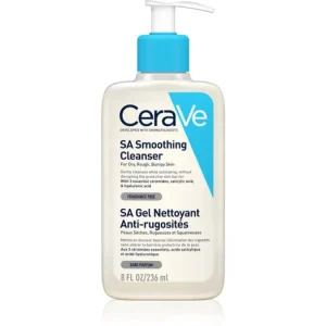 Legnépszerűbb CeraVeCleansers SA Smoothing Cleanser tisztító és puhító gél száraz bőrre