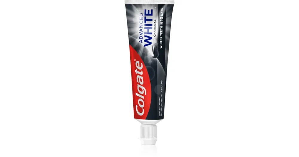 Gyors szállítás ColgateAdvanced White Charcoal fogfehérítő fogkrém faszénnel
