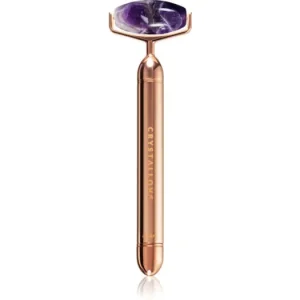 Kedvezmény CrystalloveAmethyst Vibrating Roller masszázs henger az arcra