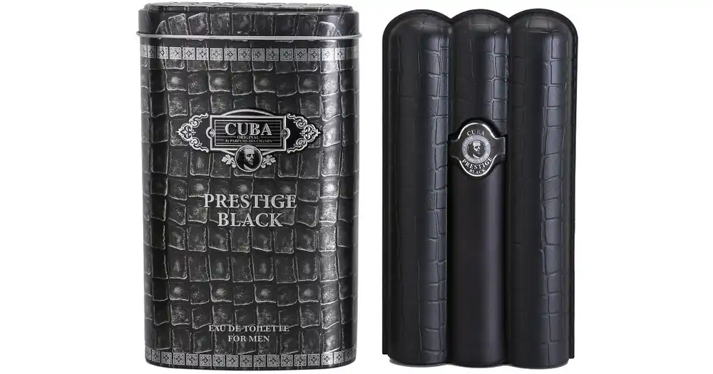 Exkluzív ajánlat CubaPrestige Black Eau de Toilette uraknak