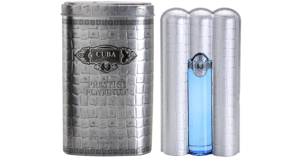 CubaPrestige Platinum Eau de Toilette uraknak Szezonális akció