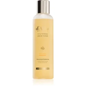d‘AlbaVita Toning Serum Toner hidratáló tonik az élénk és kisimított arcbőrért Árengedmény