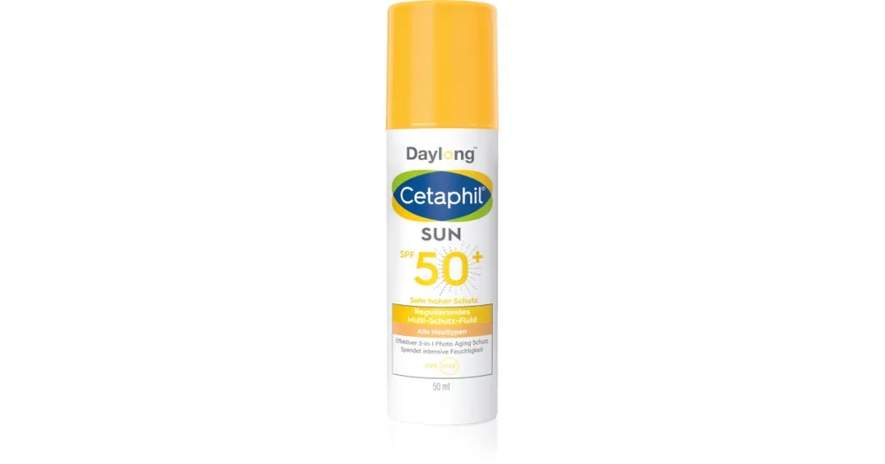 DaylongCetaphil SUN Multi-Protection Fluid védő és mattító fluid arcra SPF 50+ Bestseller