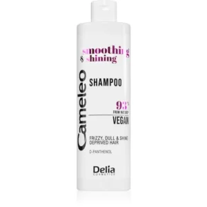 Végkiárusítás Delia CosmeticsCameleo Smoothing & Shining kisimító sampon a rakoncátlan és töredezett hajra
