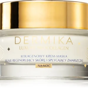 DermikaLuxury Neocollagen megújító éjszakai krémes arcmaszk kollagénnel Korlátozott ajánlat