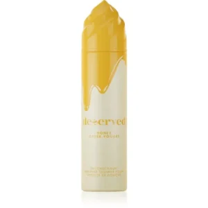Biztonságos fizetés DESERVEDWhipped Shower Foam Honey Greek Yogurt tusoló hab testre